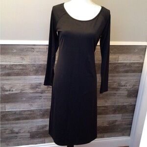 Medium Black long sleeve dress (0055)